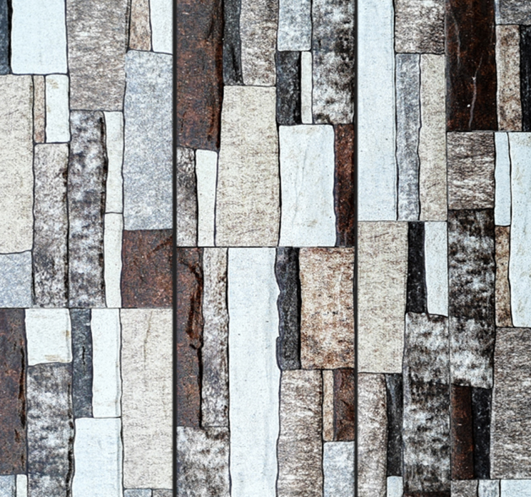 Taş yüksek yol dokulu duvar kağıdı - TenStickers