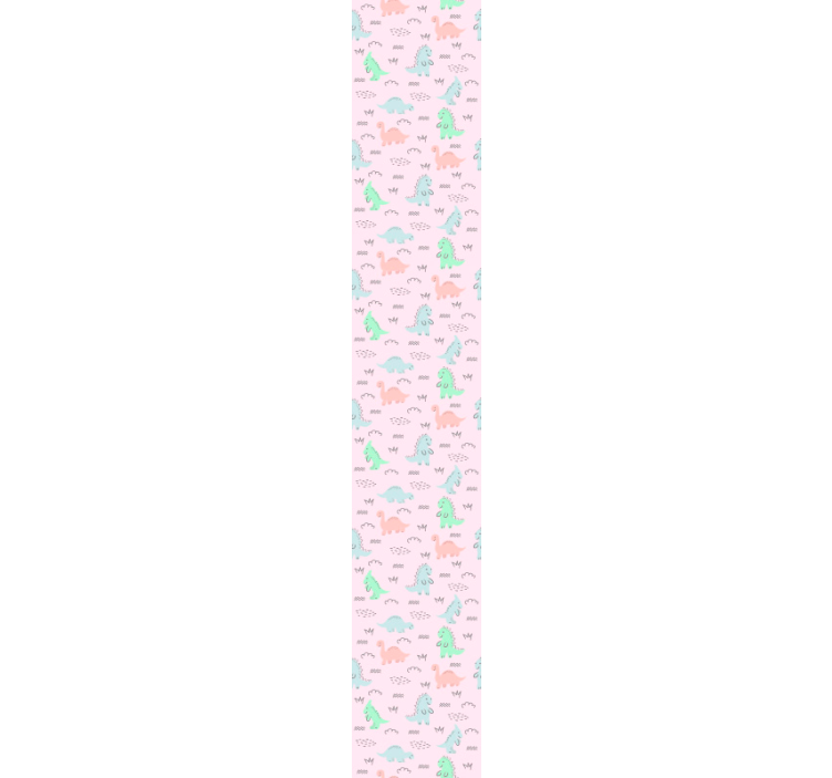 Eğlenceli dinozor motifleri dinozorlar duvar kağıdı - TenStickers