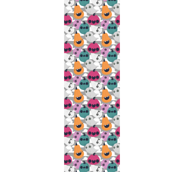 Komik cadılar bayramı sembolleri cadılar bayramı duvar kağıdı - TenStickers