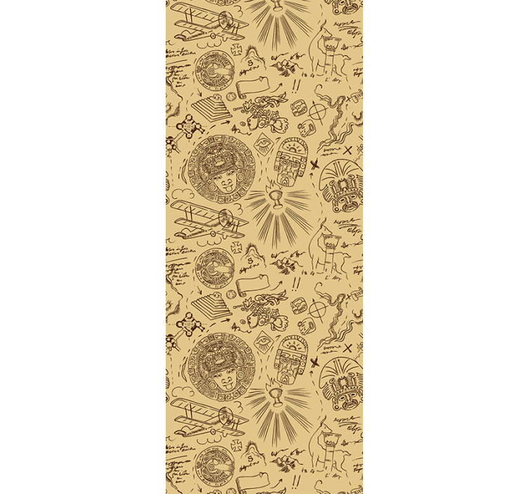 Indiana jones süs duvar kağıdı - TenStickers