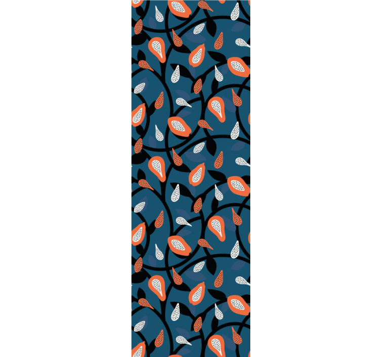 Doğadan ilham alan motif doğa duvar kağıdı - TenStickers