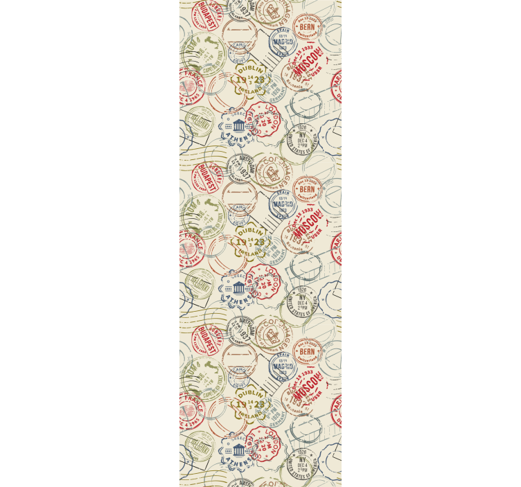 ülke isimleri ve manzaraları şehir duvar kağıdı - TenStickers