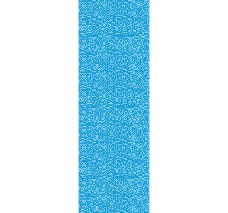 Sarmal geometrik desen geometrik duvar kağıdı - TenStickers