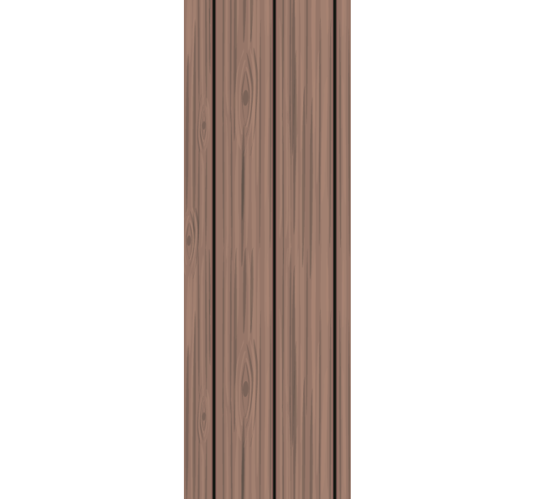 Yatay ahşap desen ahşap efektli duvar kağıdı - TenStickers