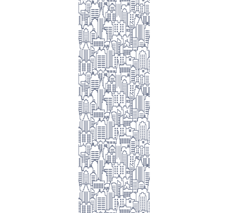 Kentsel desen vinil duvar kağıdı - TenStickers