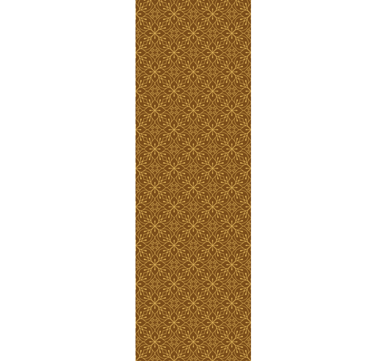 Geometrik çiçek fayans duvar kağıtları - TenStickers