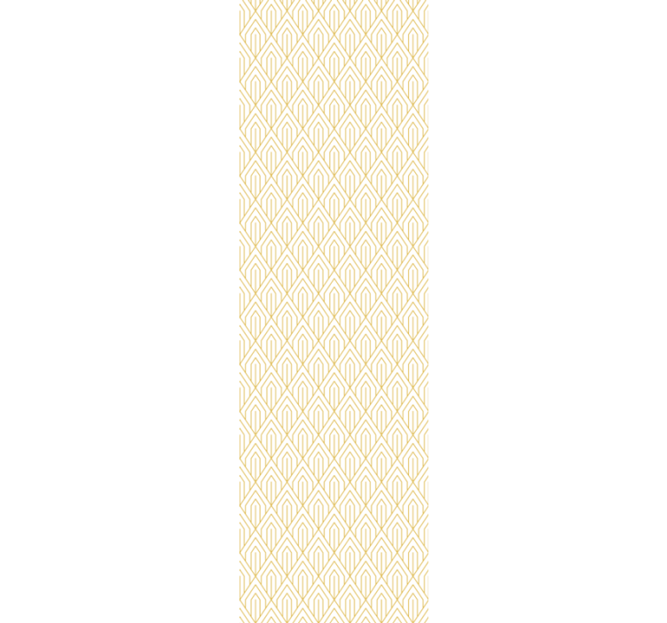 Modern sarı elmas şekli desen duvar kağıdı - TenStickers