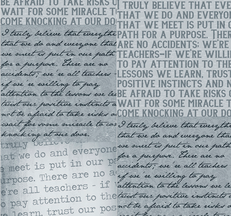 Duvar kağıdı hakkında düşünecek bir şey - TenStickers