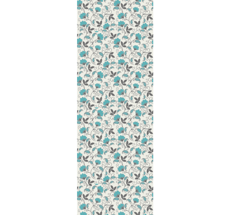 çiçek kiremit ilham çiçek süs duvar kağıdı - TenStickers