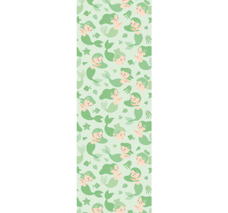 şakacı denizkızları çocuk odası duvar kağıdı - TenStickers