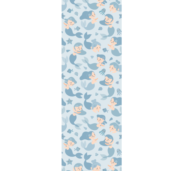 Sualtı fantezisi çocuk odası duvar kağıdı - TenStickers