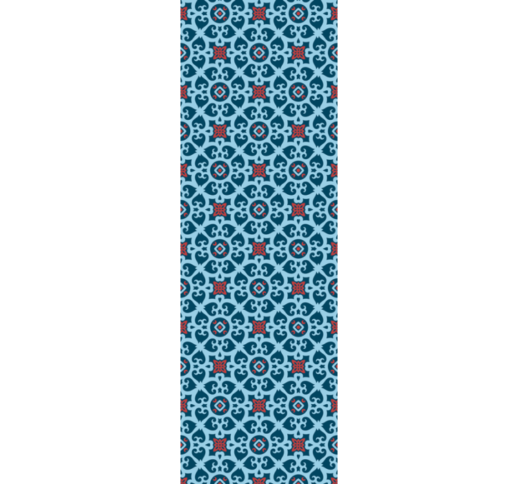 Desenli fayans fayans duvar kağıtları - TenStickers