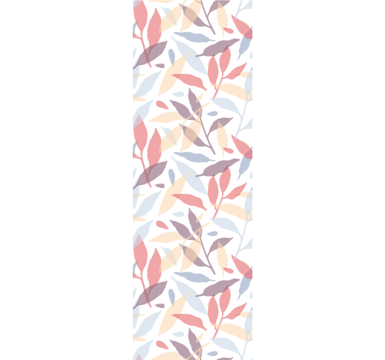 Renkli ağaç dalları düğün duvar kağıdı - TenStickers