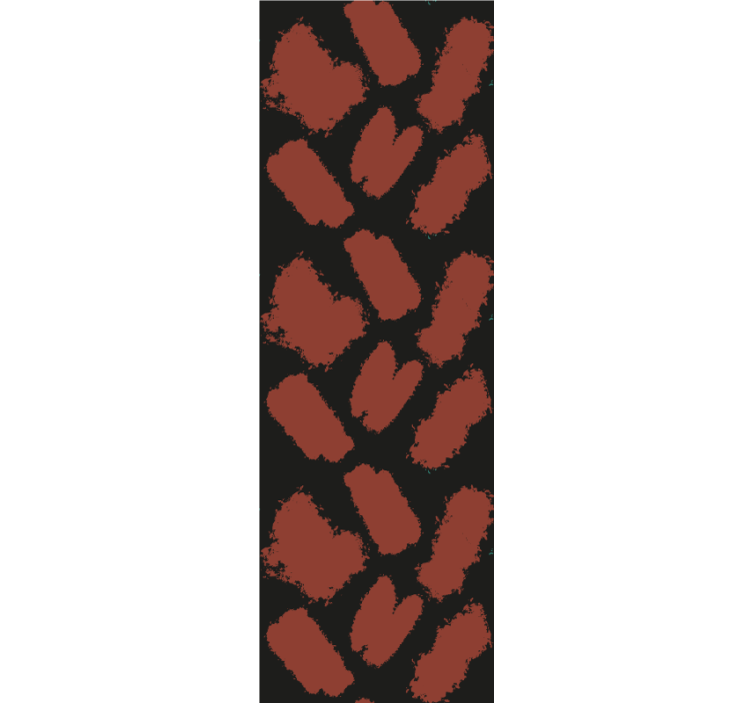 Fırça darbesi dokusu geometrik duvar kağıdı - TenStickers