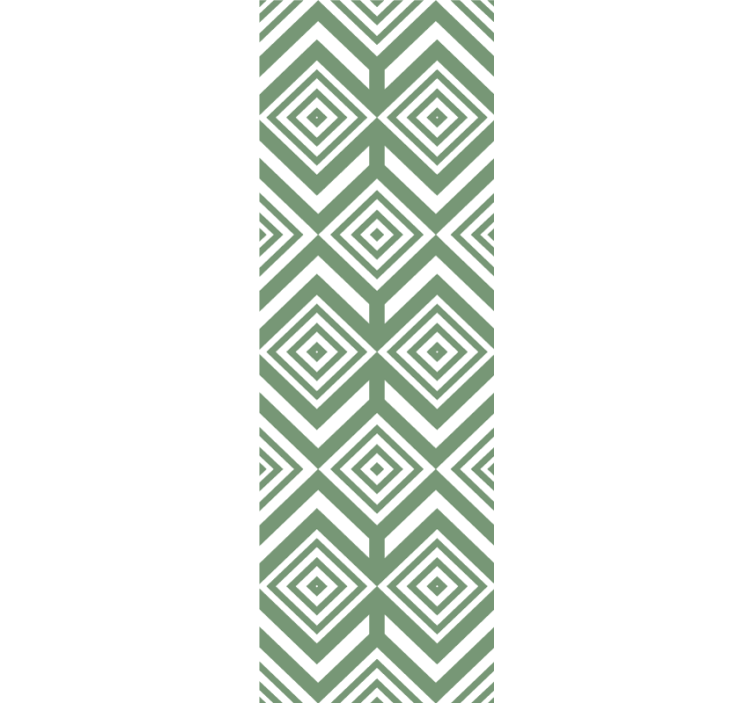 Geometrik elmas şekilleri geometrik duvar kağıdı - TenStickers