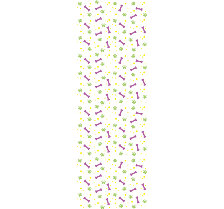 çiçek enstrüman deseni yatak odası duvar kağıdı - TenStickers