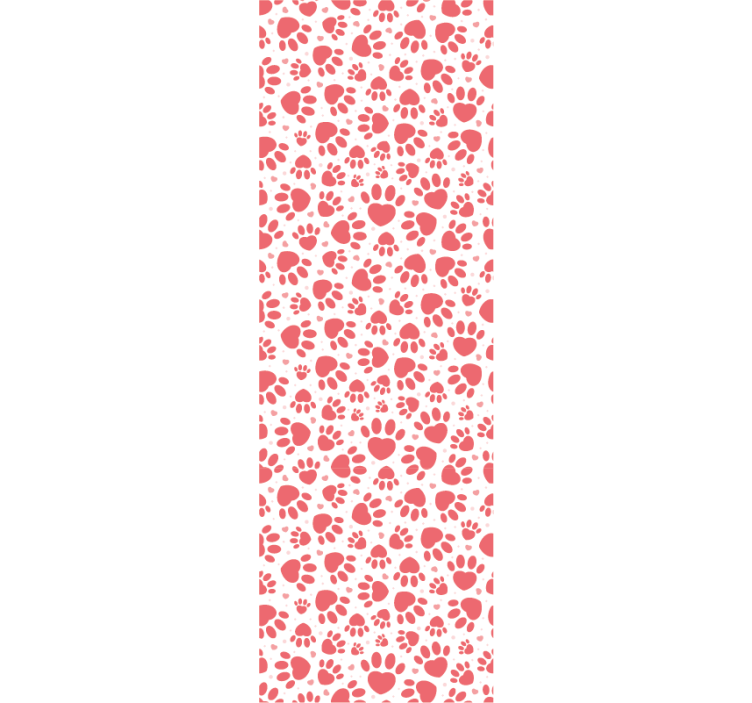 Pati izi kalpler köpek duvar kağıdı - TenStickers