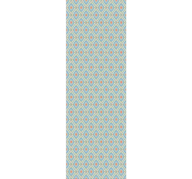 Geometrik kiremit özü fayans duvar kağıtları - TenStickers