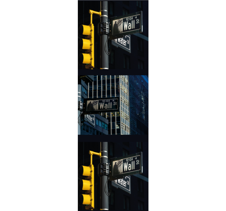 Kentsel kavşak şehir ve ülke duvar kağıdı - TenStickers