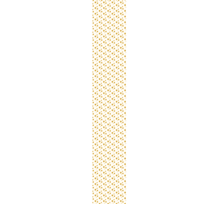 Altın yıldızlı desen yıldızlar duvar kağıdı - TenStickers