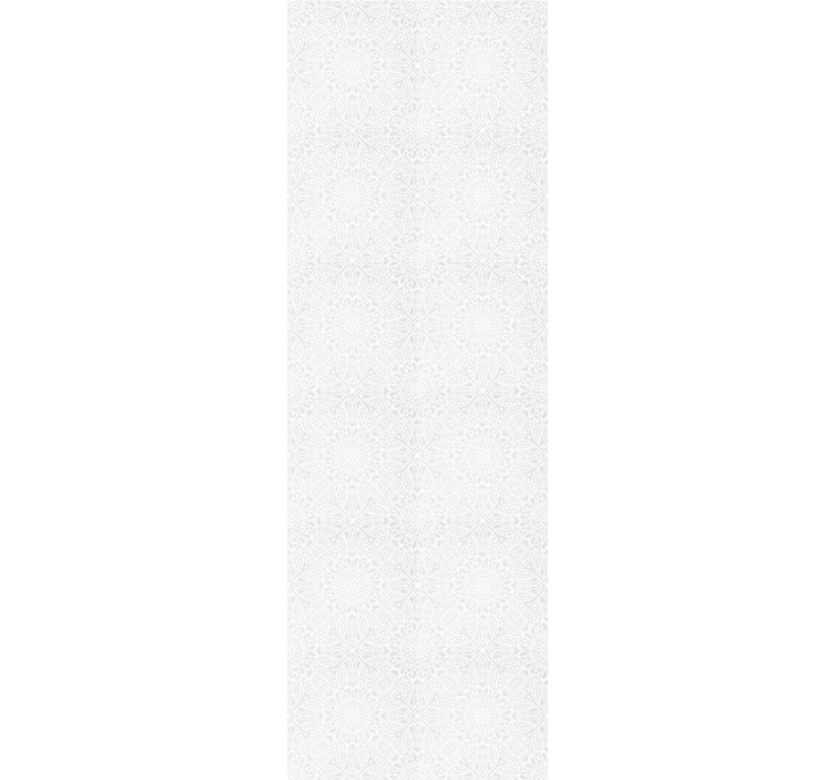 Mandala çiçek illüstrasyon modern duvar kağıdı - TenStickers