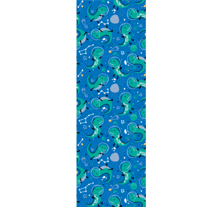 Dinozor takımyıldızı dinozorlar duvar kağıdı - TenStickers