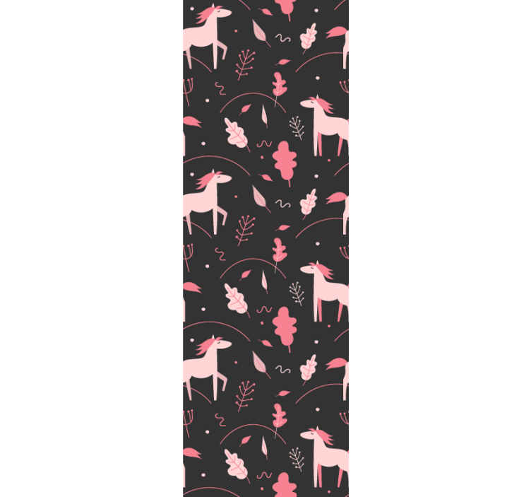 Tuhaf orman faunası hayvan duvar kağıdı - TenStickers