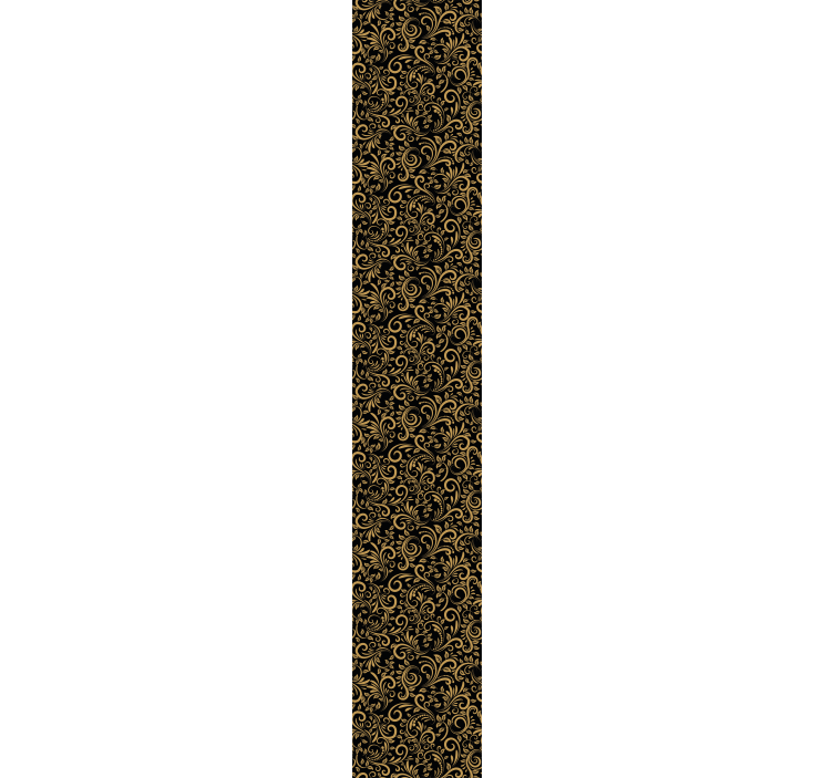 Zarif yeşillik parşömenleri duvar kağıdı süslemeleri - TenStickers