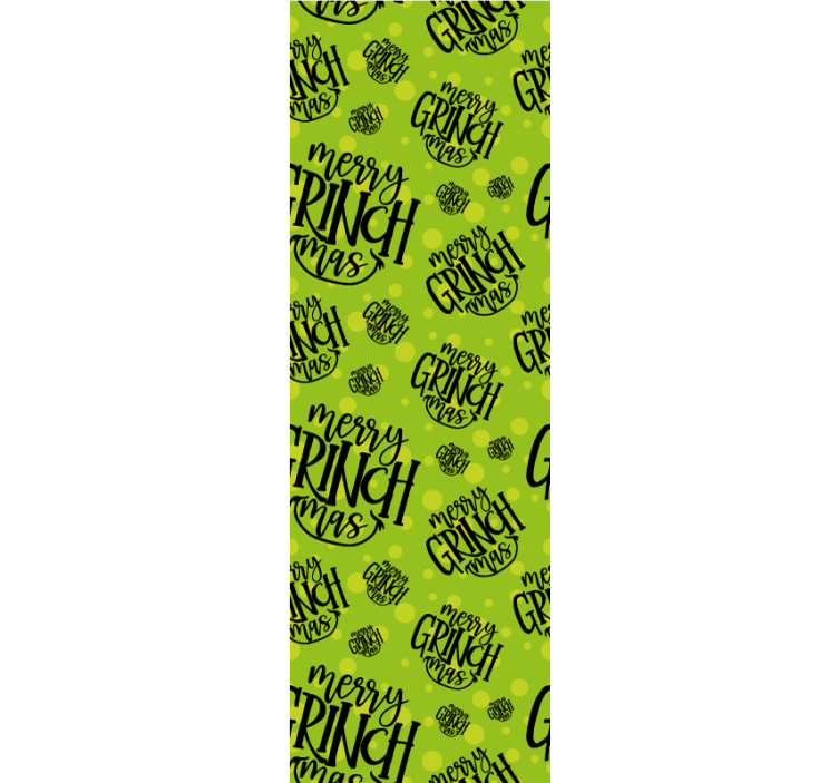 şenlikli karakter deseni Noel duvar kağıdı - TenStickers