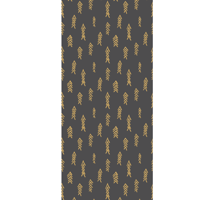 Ok desen motifi geometrik duvar kağıdı - TenStickers