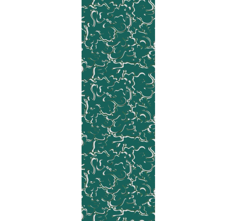 Soyut girdaplar geometrik duvar kağıdı - TenStickers