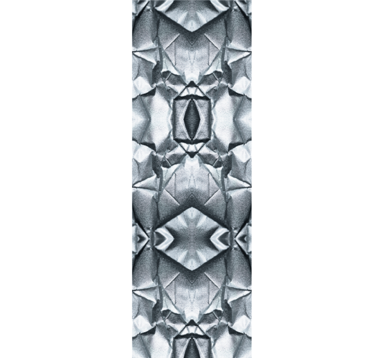 Geometrik yastıklı soyut duvar kağıdı - TenStickers