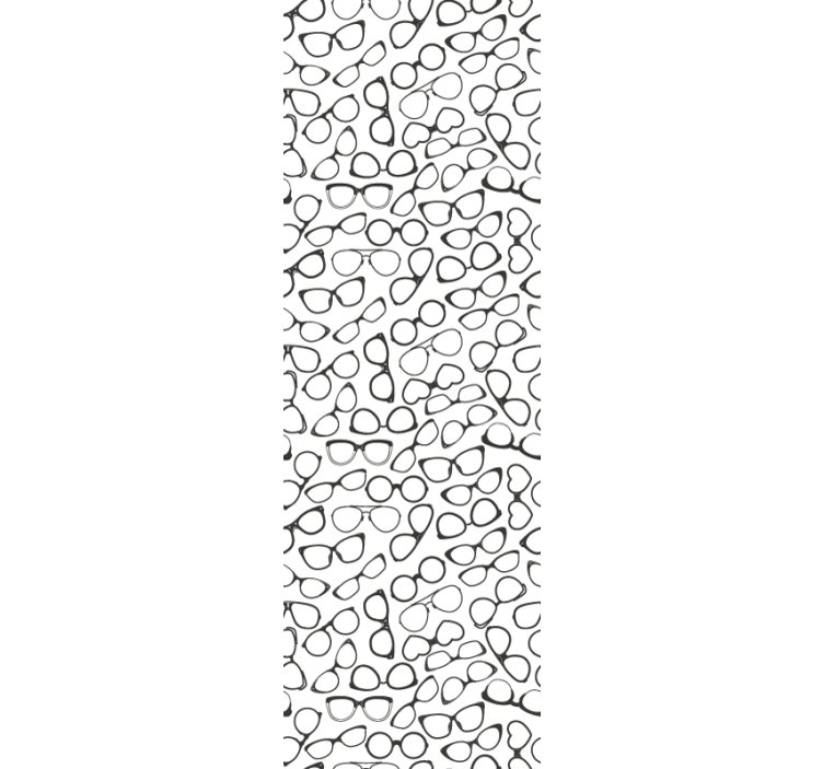 Moda güneş gözlüğü basit desen duvar kağıdı - TenStickers