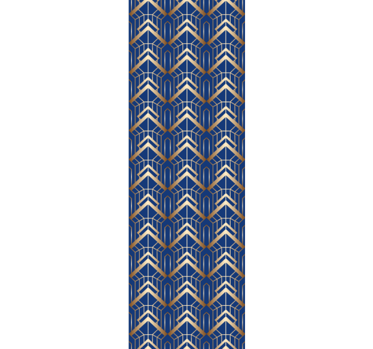 Geometrik ok ucu geometrik duvar kağıdı - TenStickers