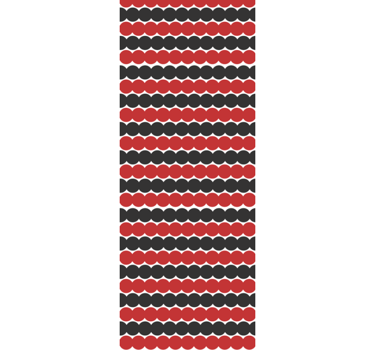 Geometrik tarak geometrik duvar kağıdı - TenStickers