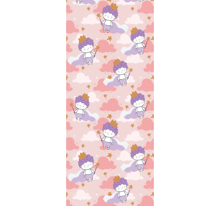 Melek fantezisi bebek odası duvar kağıdı - TenStickers