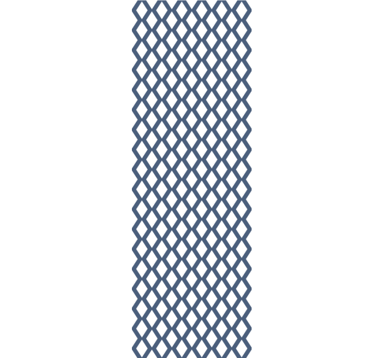 Elmas desenli hampton tarzı duvar kağıdı - TenStickers