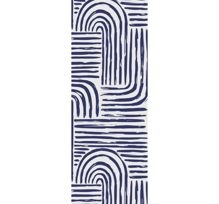 Yeni modern desen soyut duvar kağıdı - TenStickers