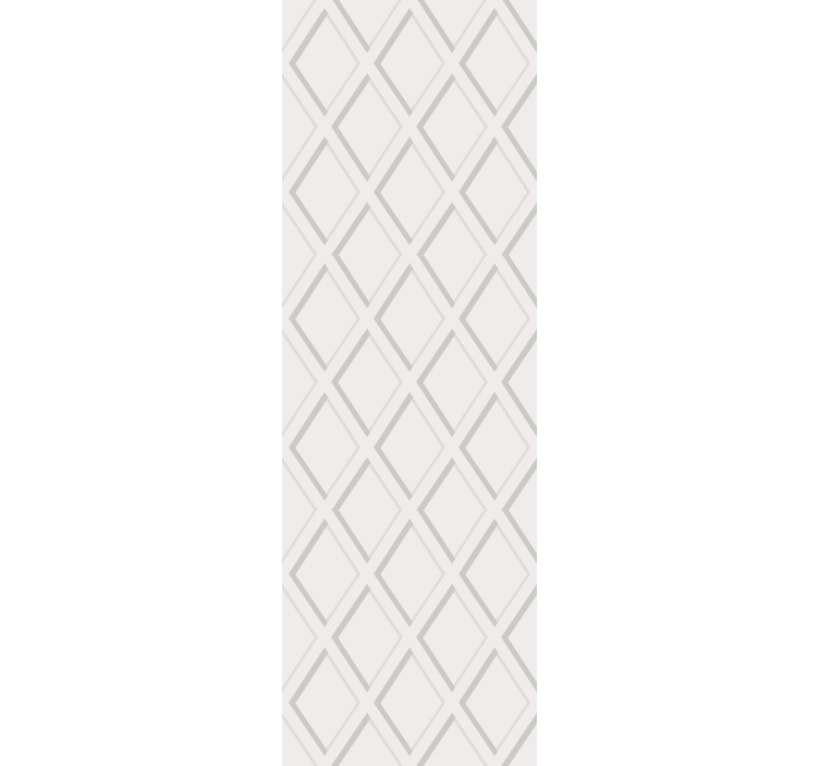 3d eşkenar dörtgen hamptons desen kare duvar kağıdı - TenStickers