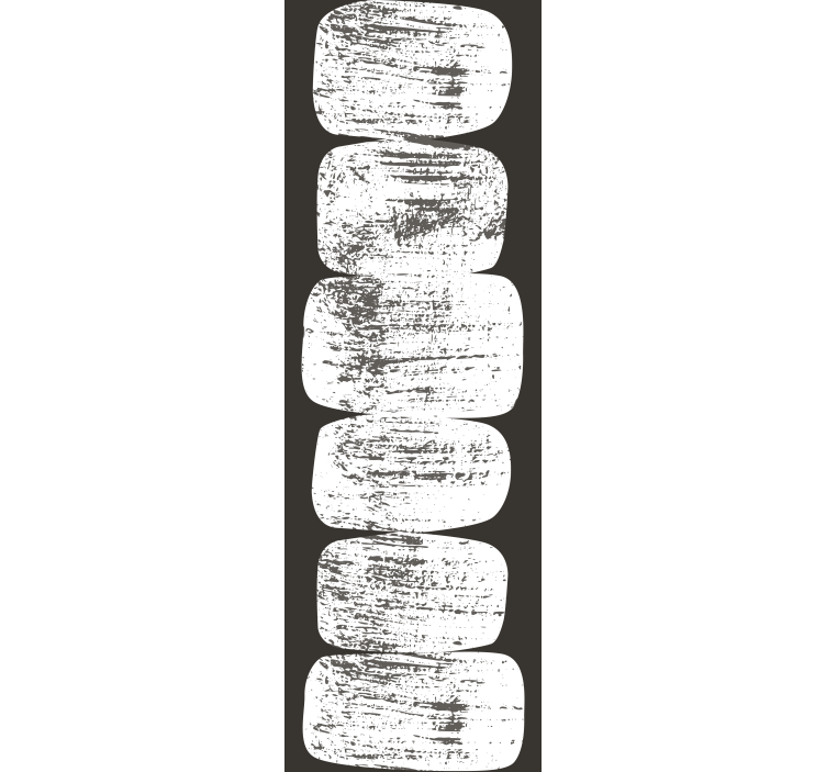 Yüzyıl ortası geometrik şekiller modern duvar kağıdı - TenStickers