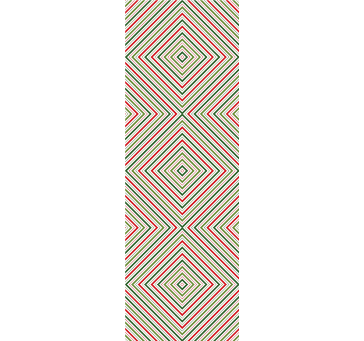 Noel renkli süslemeler noel duvar kağıdı - TenStickers