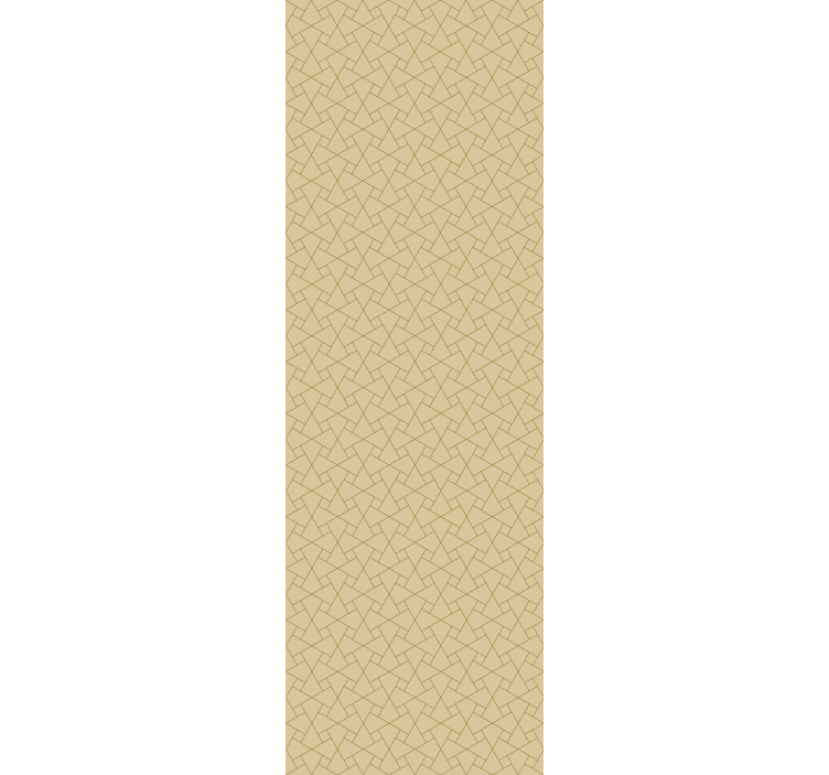 Kesişen çizgiler deseni geometrik duvar kağıdı - TenStickers