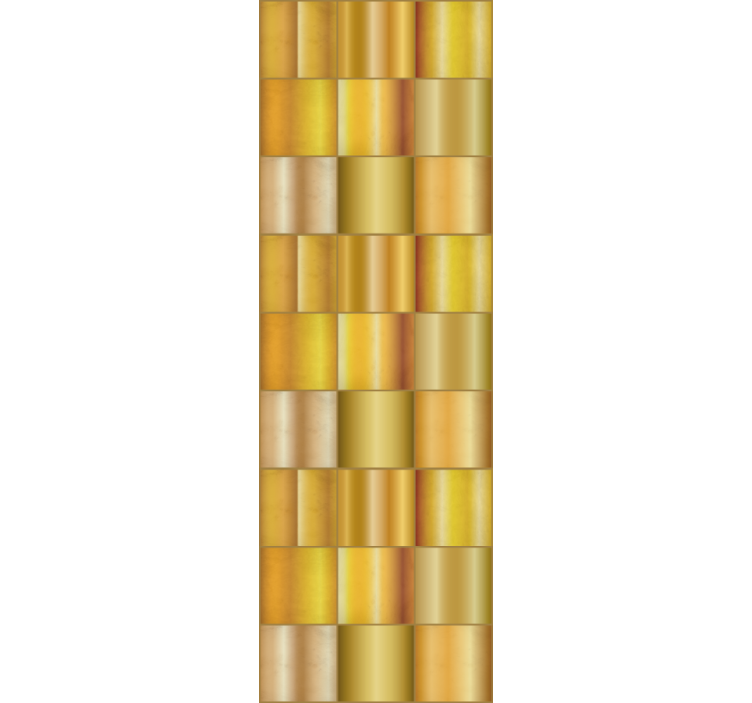 Altın geometrik desen dokular ve desenler duvar kağıdı - TenStickers