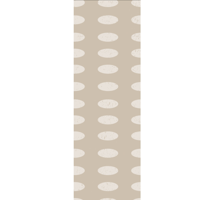 Lekeli duvar kağıdı oval desen tasarımı - TenStickers