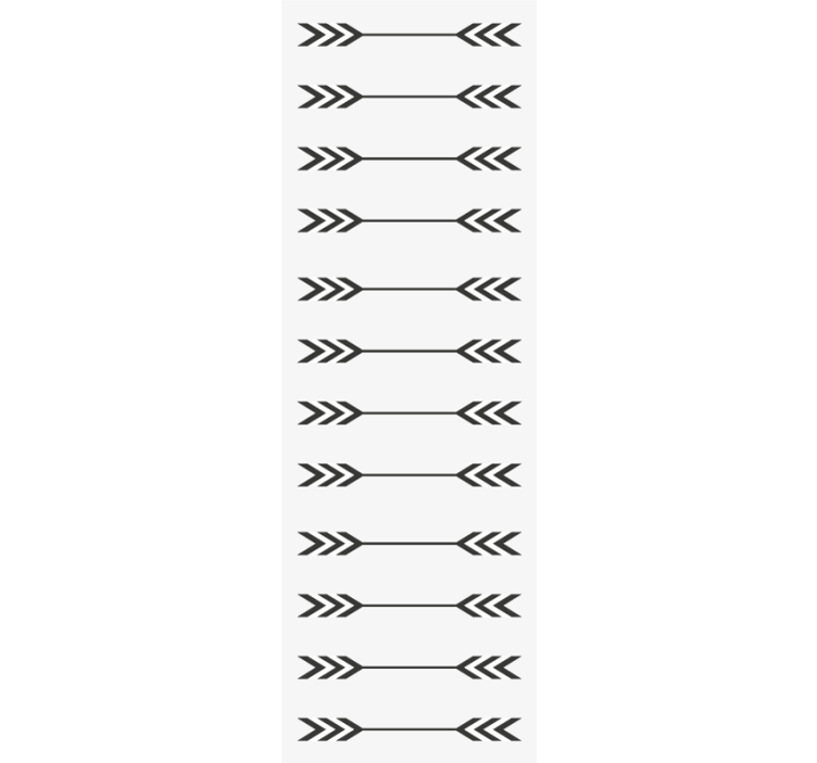 Minimalist ok desenleri özelleştirilebilir duvar kağıdı - TenStickers