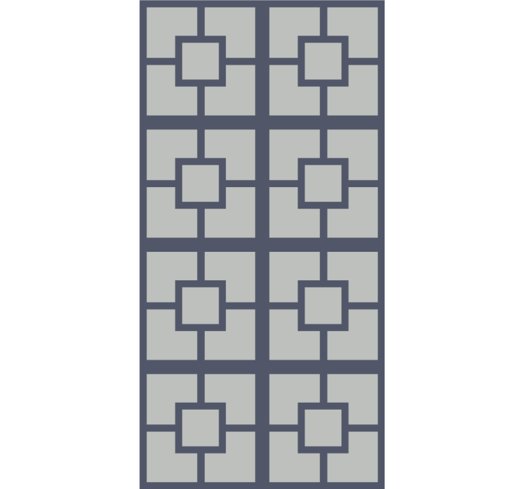 Hollywood-regency orijinal kareler duvar kağıdı - TenStickers