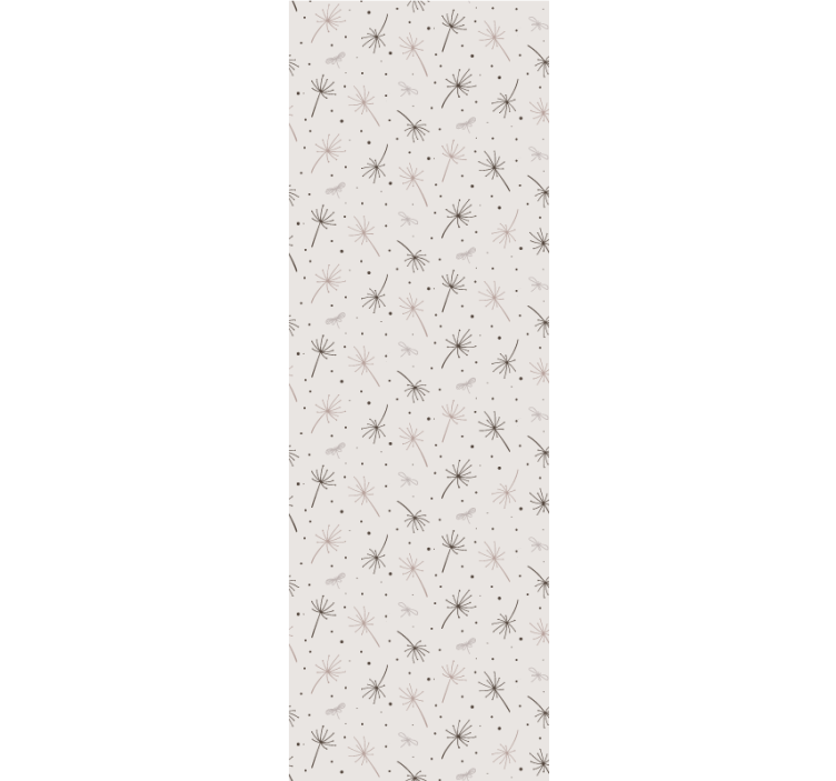 İskandinav tarzı ince çimen yaprağı duvar kağıdı - TenStickers