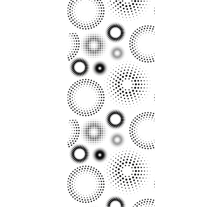 Sorunsuz 'polka noktaları' sivilceli duvar kağıdı - TenStickers