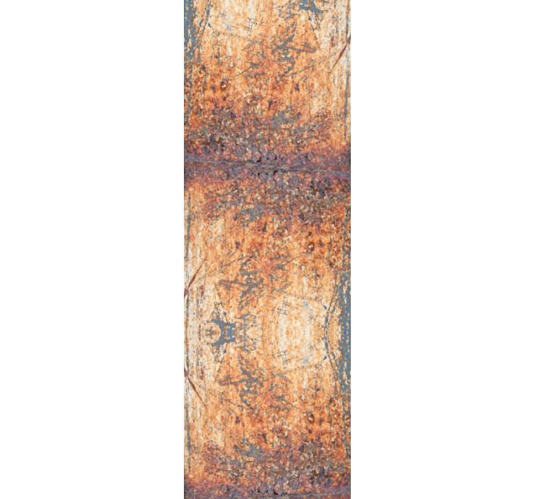 Kahverengi ve gri beton desen duvar kağıdı - TenStickers