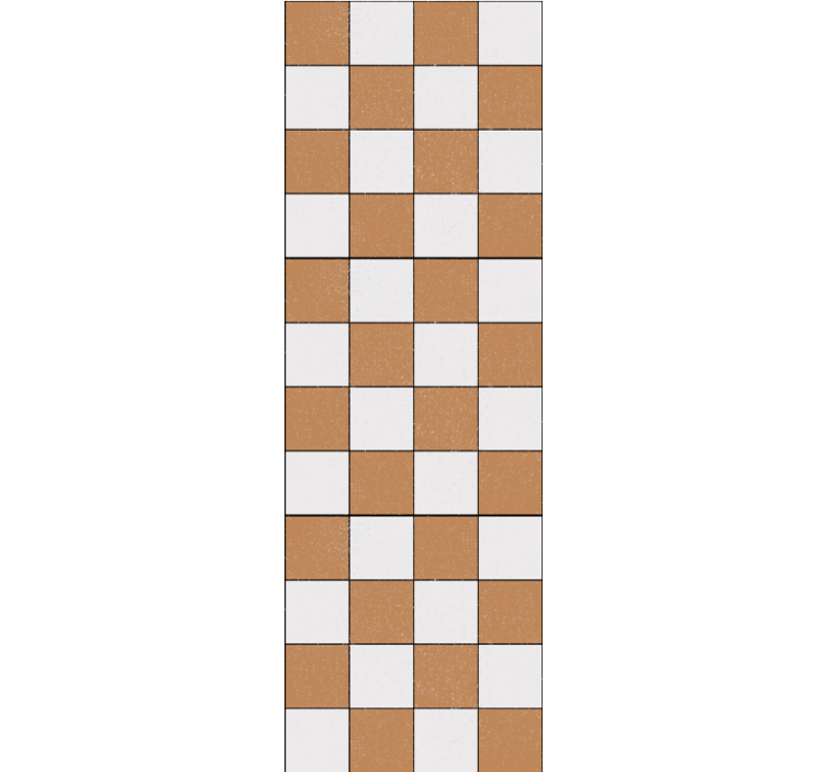 Kozmopolit tarzı damalı soyut duvar kağıdı - TenStickers